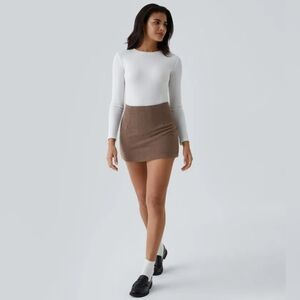 Halara High Waisted Corduroy Skirt